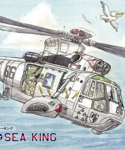 AFV Club 1/144 SH-3A/D Sea King Model Kit X2