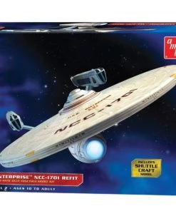 AMT Models 1/537 Star Trek USS Enterprise Refit Model Kit