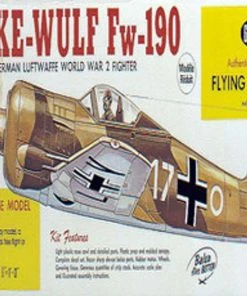 Guillow 1/16 Focke-Wulf FW-190 Balsa Model Kit