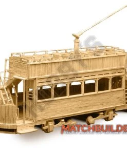 Matchbuilder Tram Kit Matchstick Model