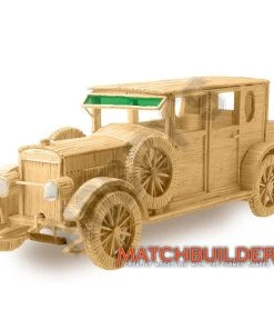 Matchbuilder Car Matchstick Model