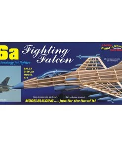 Guillow 1/30 F-16 Fighting Falcon Balsa Model Kit
