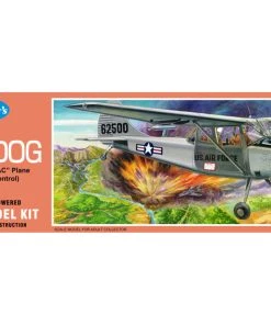Guillow 1/24 Cessna O-1E Bird Dog Balsa Model Kit