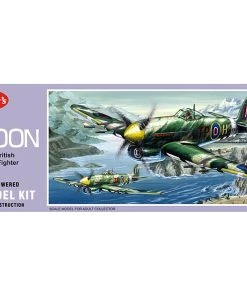 Guillow 1/28 Hawker Typhoon 1B Balsa Model Kit