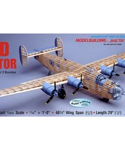 Guillow 1/28 Consolidated B-24D Liberator Balsa Model Kit