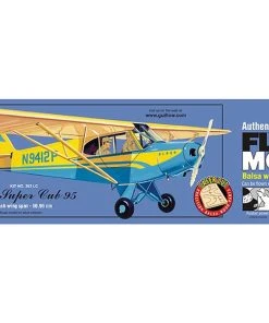 Guillow 1/18 Piper Super Cub Balsa Model Kit