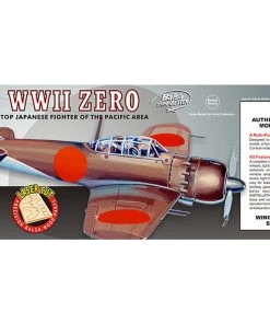 Guillow 1/16 Mitsubishi Zero Balsa Model Kit