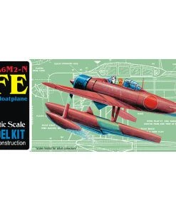 Guillow 1/32 Nakajima A6M2-N Rufe Balsa Model Kit