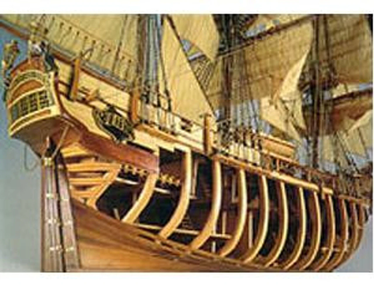 Artesania Latina 1/48 HMS Bounty Wooden Ship Model Kit 4 Artesania Latina 1/48 HMS Bounty Wooden Ship Model Kit - Image 4