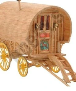 Matchcraft Bow Top Caravan Matchstick Model Kit