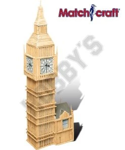 Matchcraft Big Ben Matchstick Model
