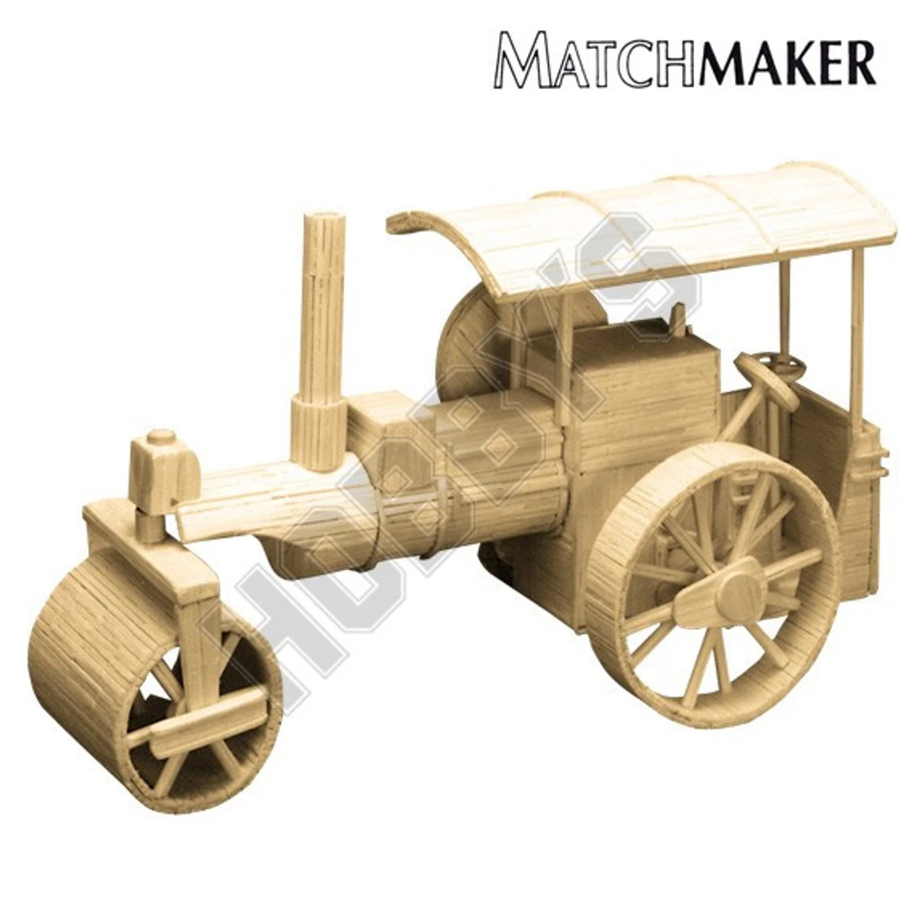 Matchmaker Steam Roller Matchstick Model 1 Matchmaker Steam Roller Matchstick Model