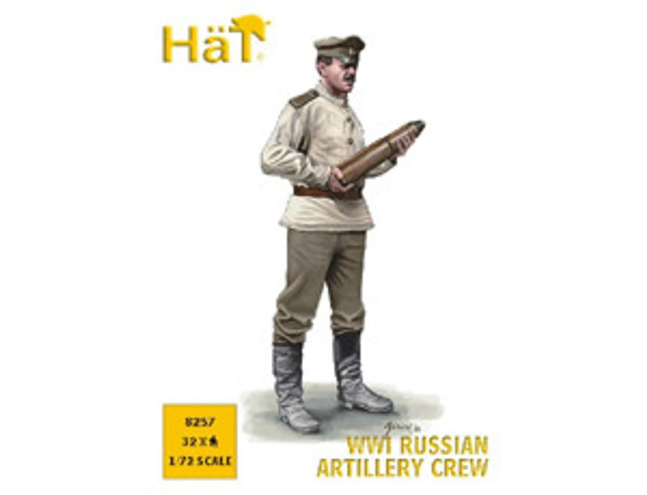 Hat Industrie 1/72 WWI Russian Artillery Crew Model Kit 1 Hat Industrie 1/72 WWI Russian Artillery Crew Model Kit