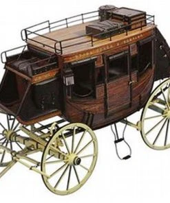 Artesania Latina 1/10 US Stage Coach 1848 Wooden Model Kit