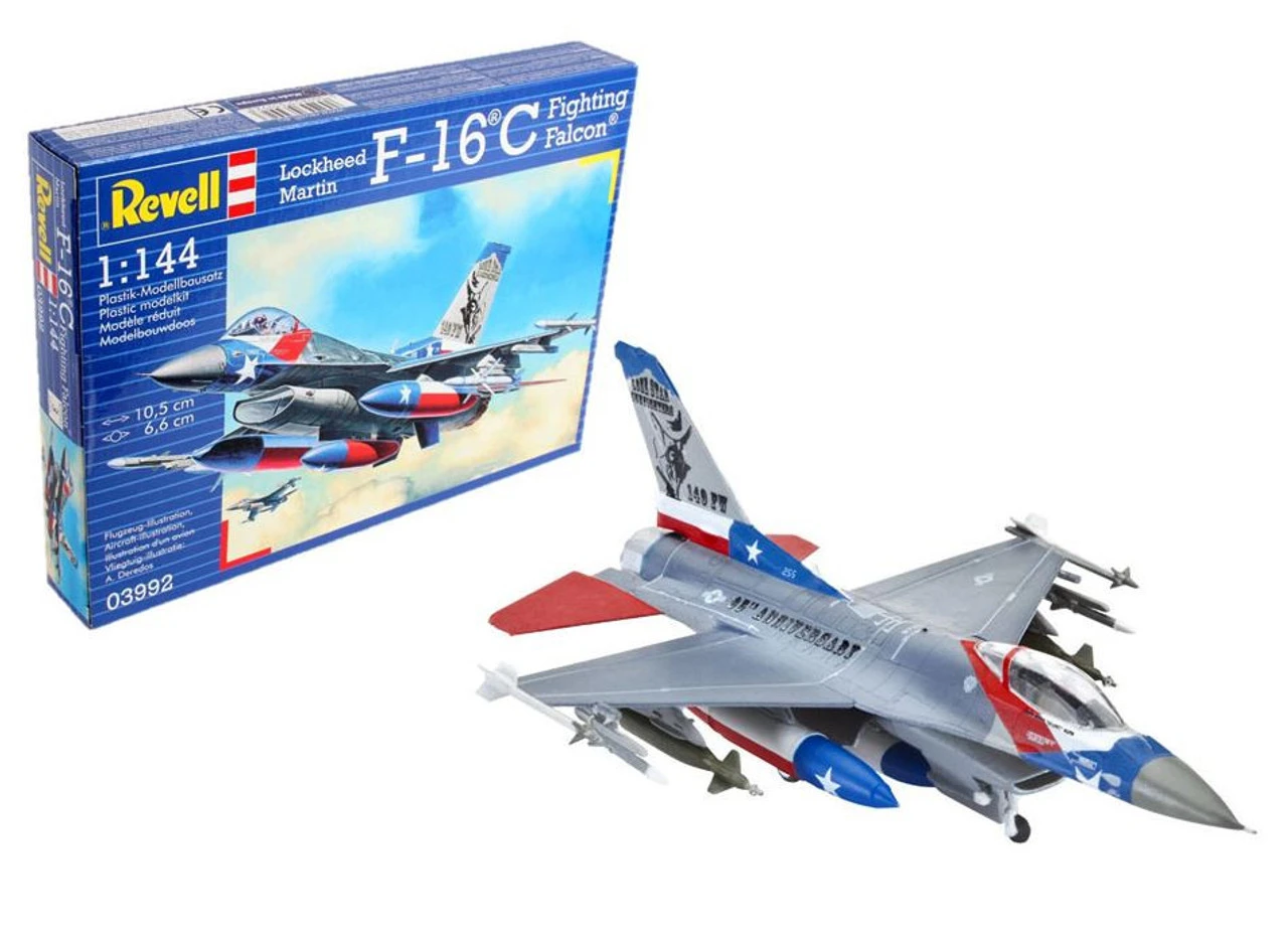 Revell 1/144 General Dynamics F-16C Fighting Falcon 1 Revell 1/144 General Dynamics F-16C Fighting Falcon