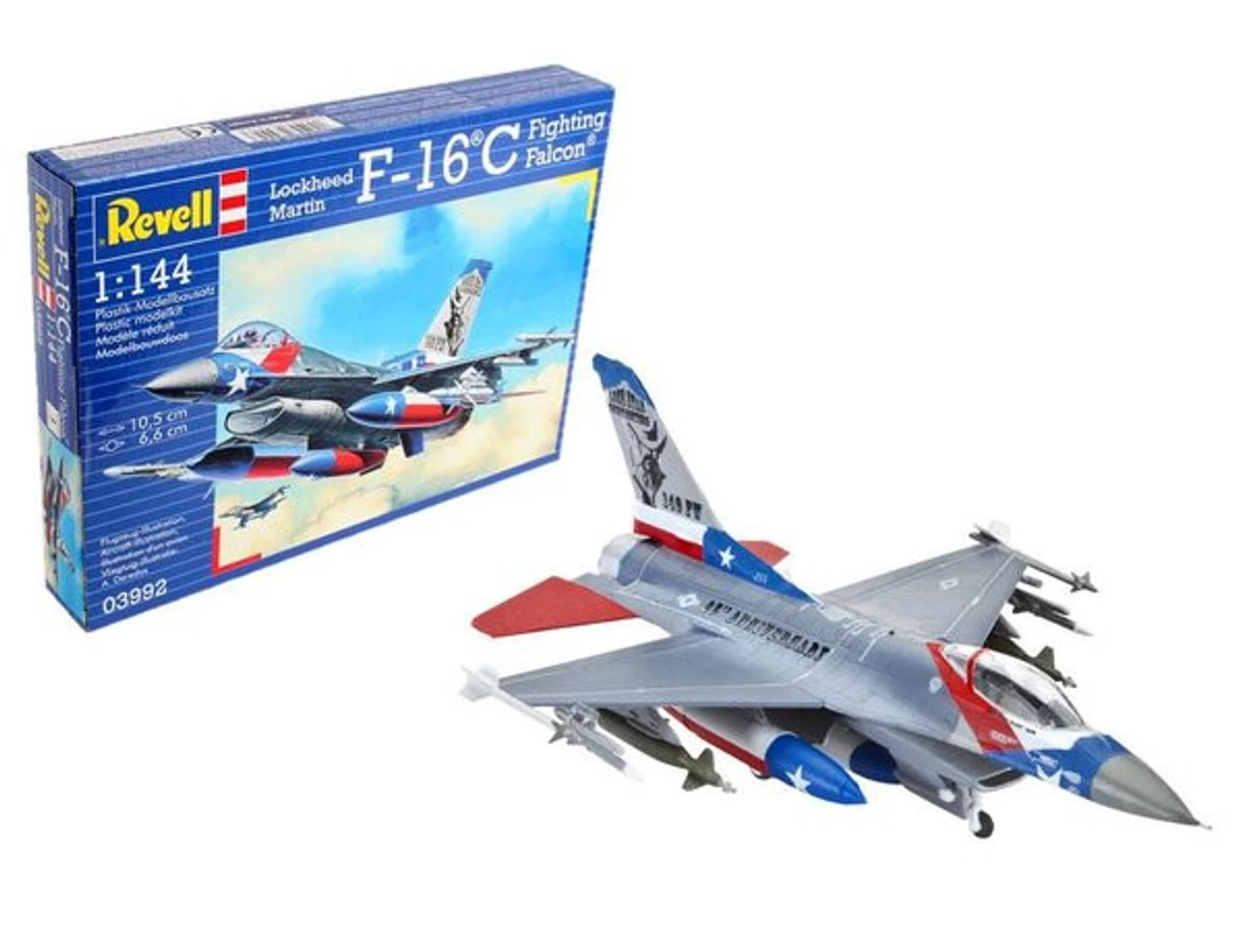 Revell 1/144 General Dynamics F-16C Fighting Falcon 2 Revell 1/144 General Dynamics F-16C Fighting Falcon - Image 2