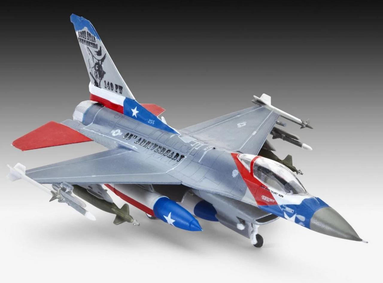 Revell 1/144 General Dynamics F-16C Fighting Falcon 3 Revell 1/144 General Dynamics F-16C Fighting Falcon - Image 3