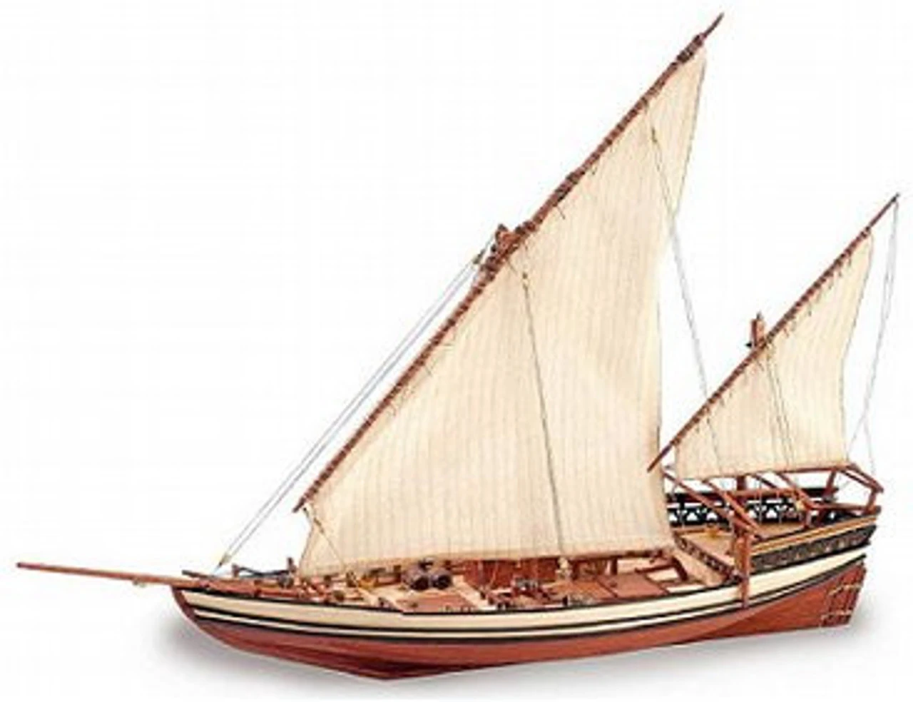 Artesania Latina 1/60 Sultan Dhow Wooden Ship Model Kit 1 Artesania Latina 1/60 Sultan Dhow Wooden Ship Model Kit