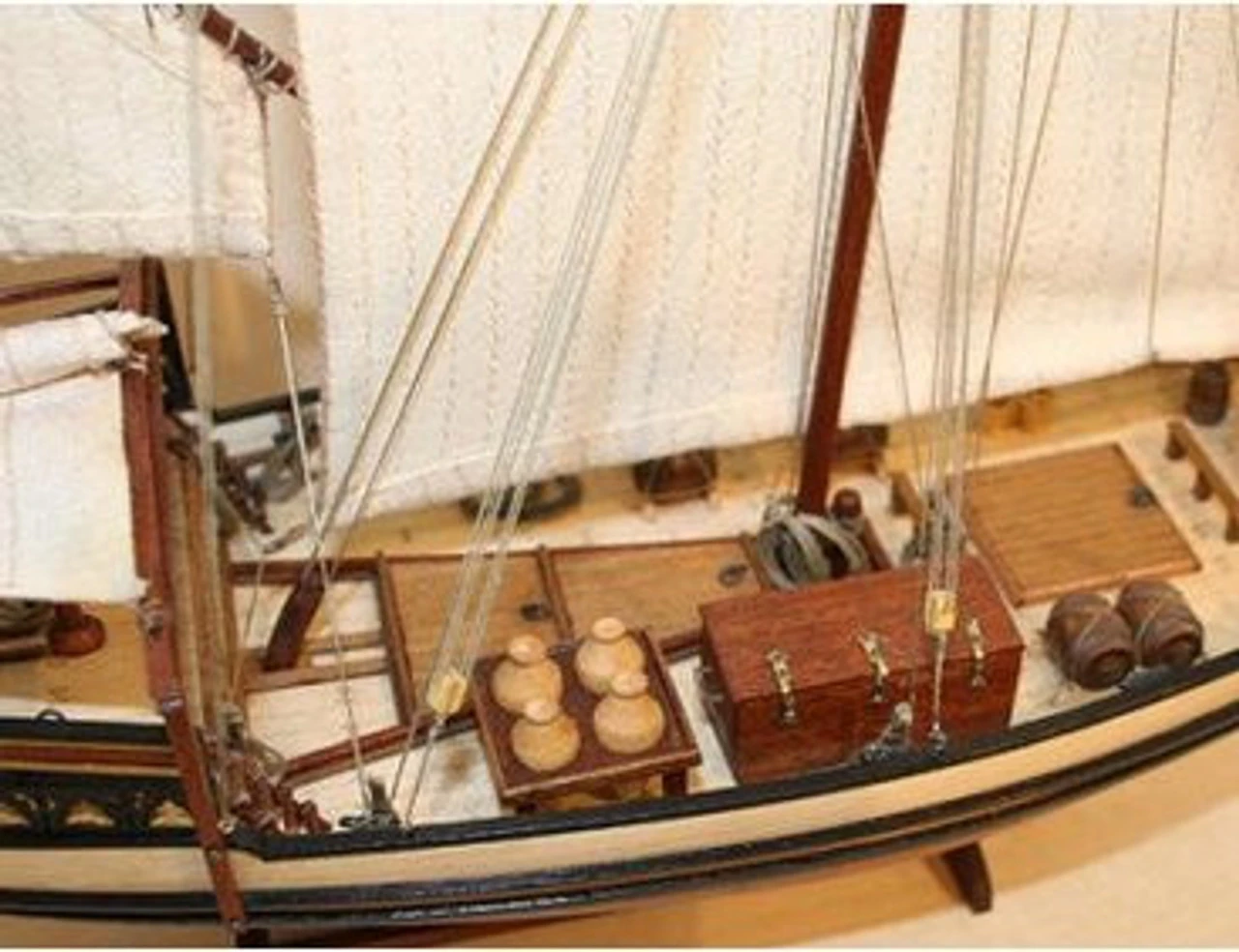 Artesania Latina 1/60 Sultan Dhow Wooden Ship Model Kit 3 Artesania Latina 1/60 Sultan Dhow Wooden Ship Model Kit - Image 3