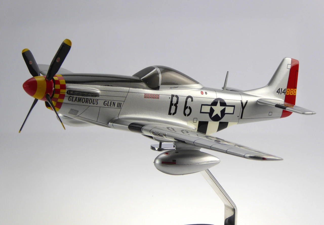 Bravo Delta Models P-51 Glamorous Glen Scale Model Aircraft 1 Bravo Delta Models P-51 Glamorous Glen Scale Model Aircraft