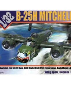 Hong Kong Models 1/32 B-25H Mitchell Model Kit