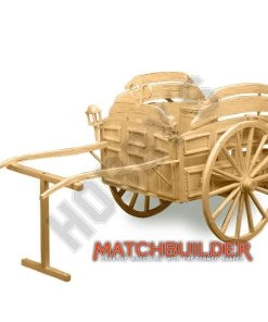 Matchbuilder Milk Float Matchstick Model