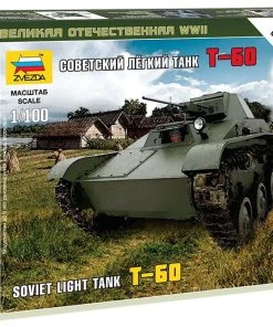 Zvezda 1/100 T-60 Light Tank
