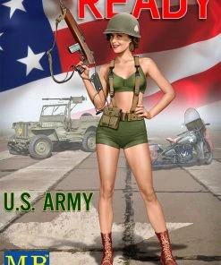 Master Box 1/24 Pin-Up Series Kit 3 Alice Model Figure