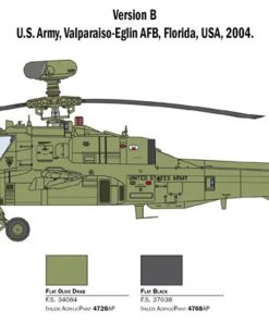 Italeri 1/48 Boeing AH-64D Apache Longbow RAF -Games Workshop shop 296971 73278.1676904509