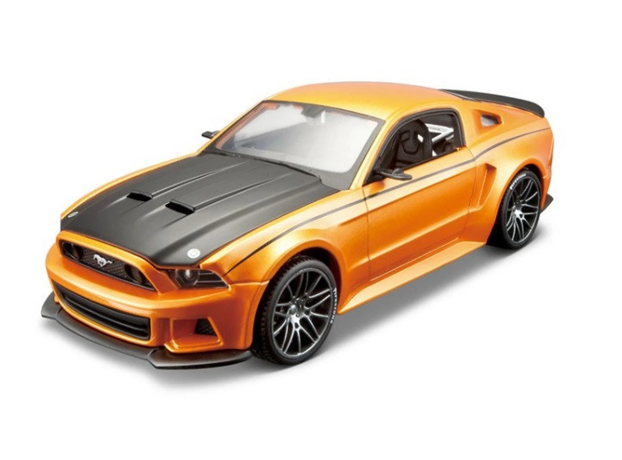 Maisto 1/24 Ford Mustang Street Racer Diecast Model Kit 1 Maisto 1/24 Ford Mustang Street Racer Diecast Model Kit