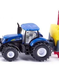 Siku 1/87 New Holland Tractor Crop Sprayer Diecast Model