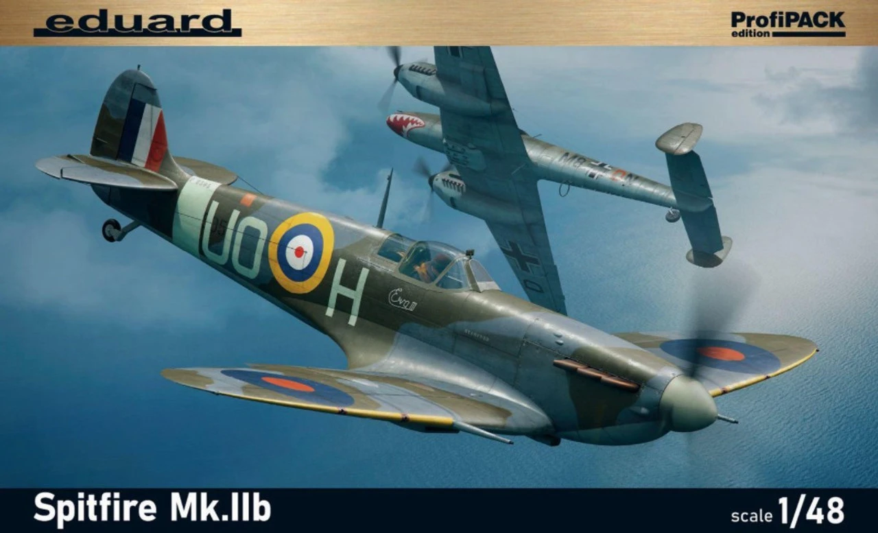Eduard 1/48 Supermarine Spitfire Mk.II Profipack Model Kit 1 Eduard 1/48 Supermarine Spitfire Mk.II Profipack Model Kit