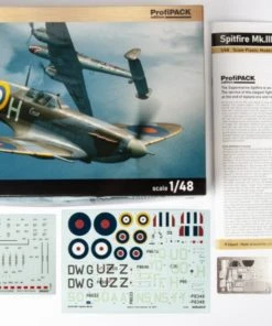 Alternative view of Eduard 1/48 Supermarine Spitfire Mk.II Profipack Model Kit