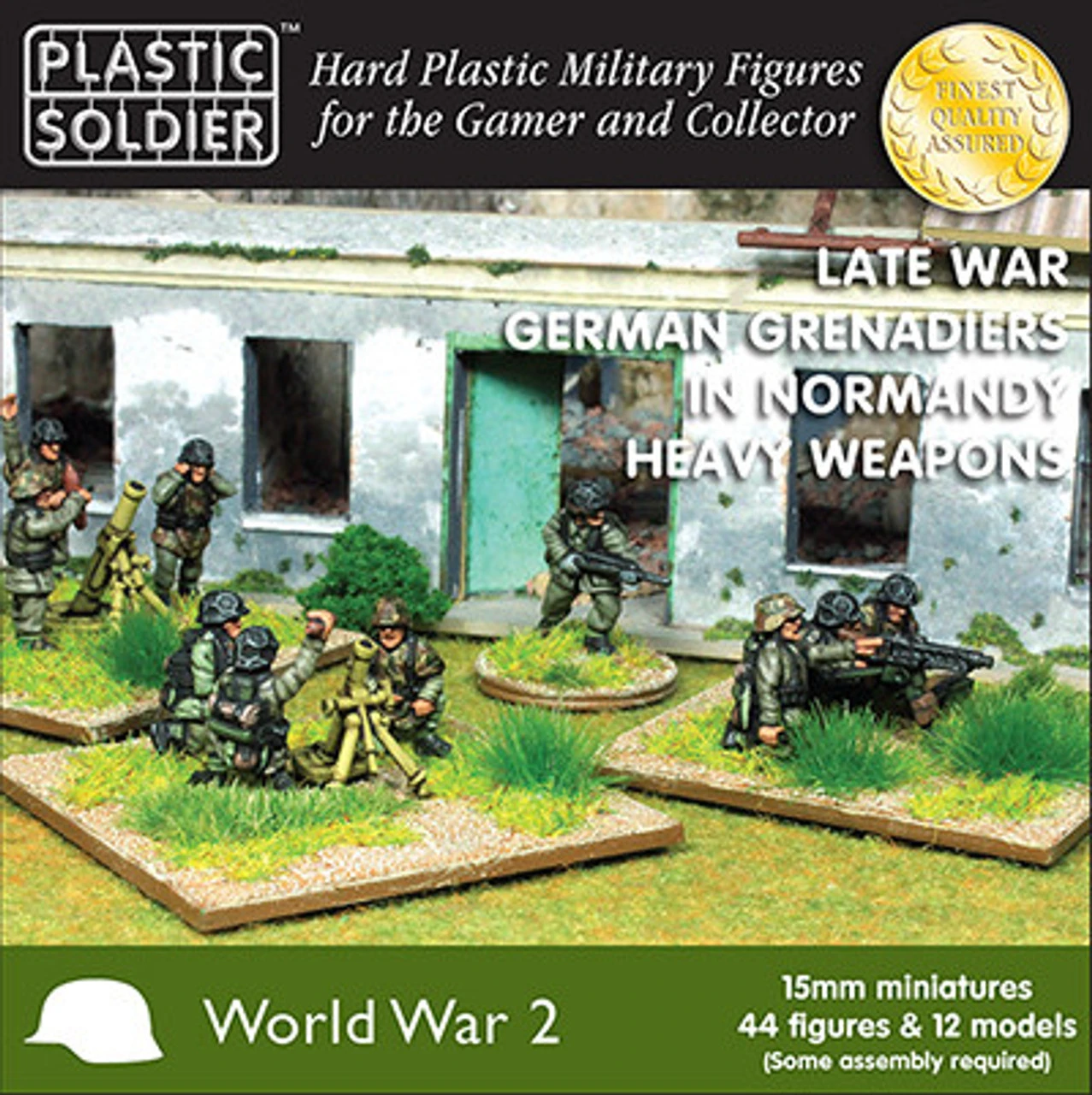 Plastic Soldier Company 15mm German Grenadiers Model Kit 1 Plastic Soldier Company 15mm German Grenadiers Model Kit