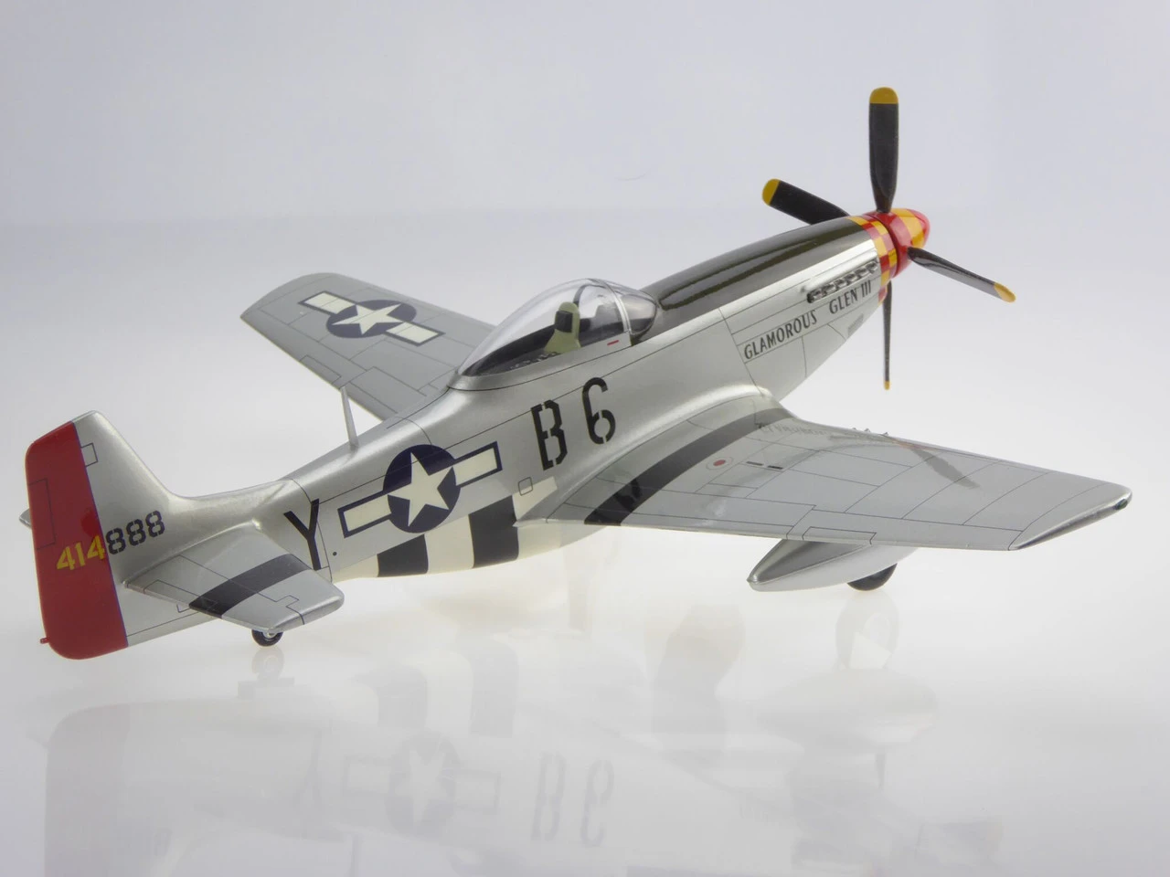 Bravo Delta Models P-51 Glamorous Glen Gear Down Clear Canopy 3 Bravo Delta Models P-51 Glamorous Glen Gear Down Clear Canopy - Image 3