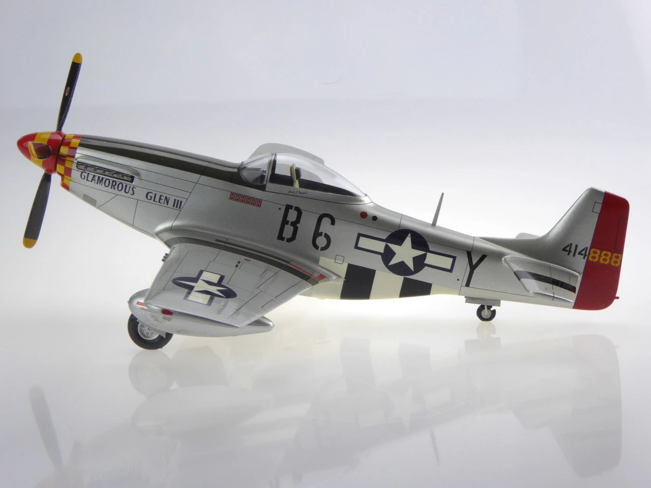 Bravo Delta Models P-51 Glamorous Glen Gear Down Clear Canopy 6 Bravo Delta Models P-51 Glamorous Glen Gear Down Clear Canopy - Image 6