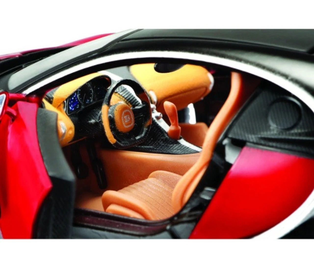 Maisto 1/24 Bugatti Chiron Diecast Model Kit 2 Maisto 1/24 Bugatti Chiron Diecast Model Kit - Image 2