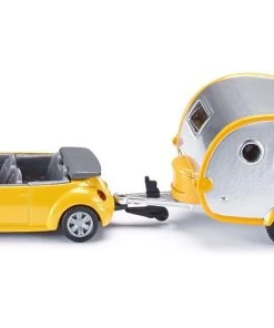 Siku VW Beetle With Caravan