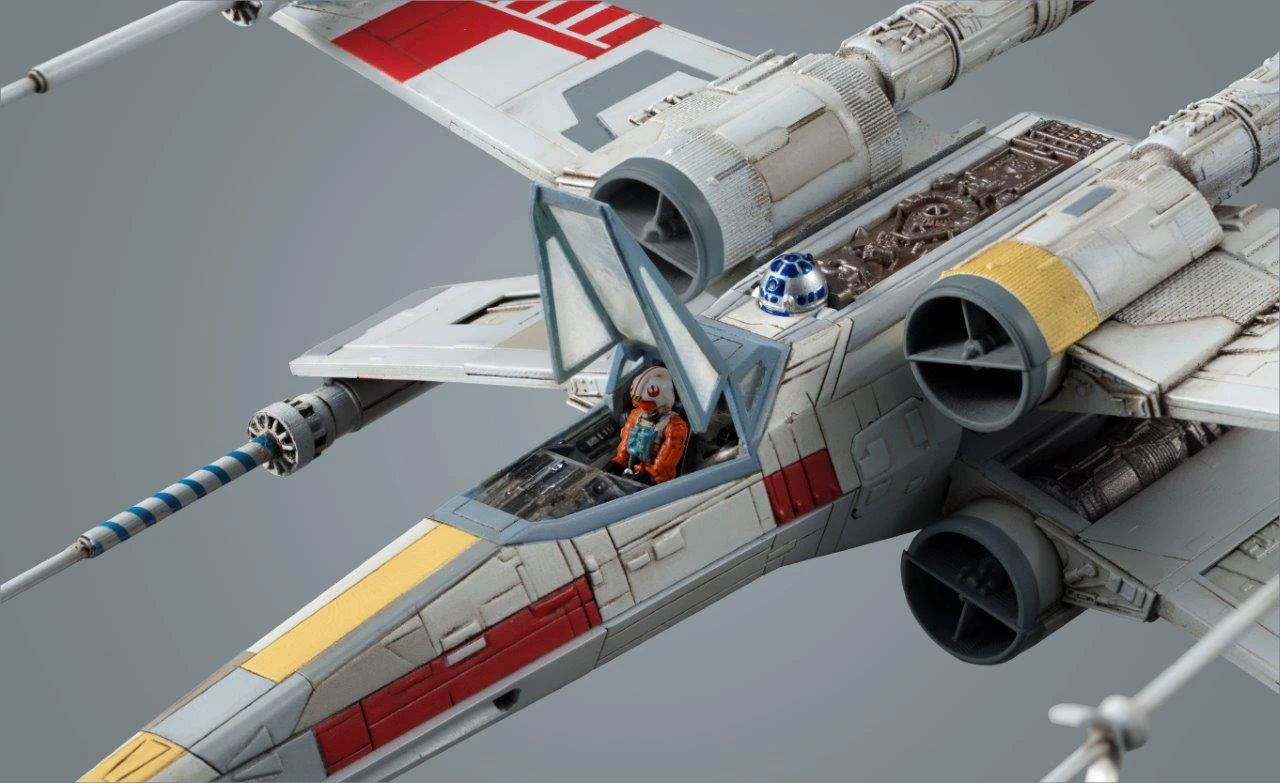Revell 1/72 Ban-Dai X-Wing Starfighter Model Kit 5 Revell 1/72 Ban-Dai X-Wing Starfighter Model Kit - Image 5
