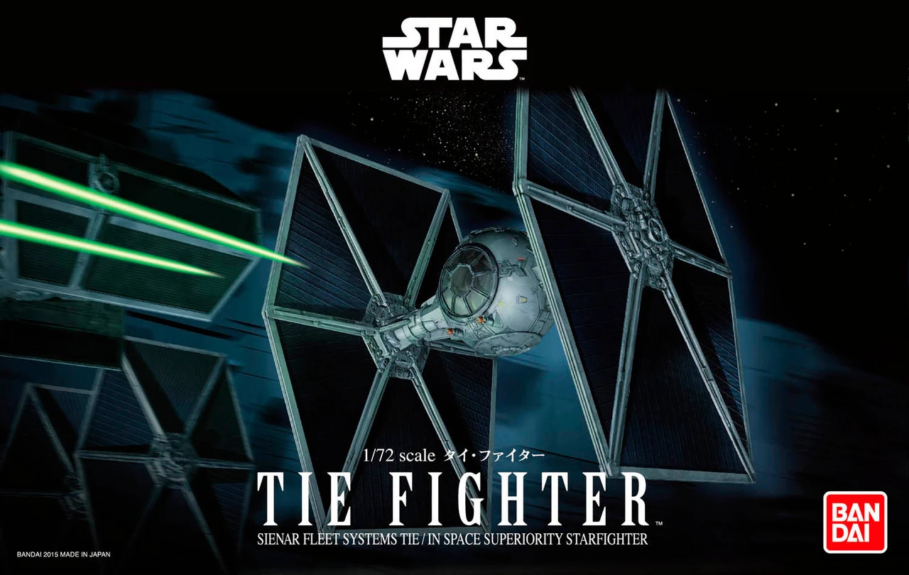 Revell 1/72 Ban-Dai Star Wars TIE Fighter Model Kit 1 Revell 1/72 Ban-Dai Star Wars TIE Fighter Model Kit