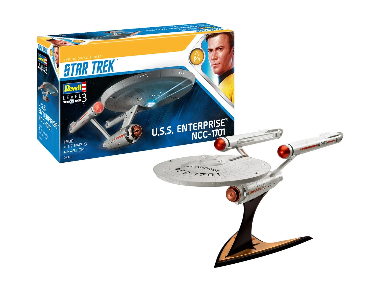Revell 1/600 USS Enterprise NCC-1701 (TOS) 1 Revell 1/600 USS Enterprise NCC-1701 (TOS)