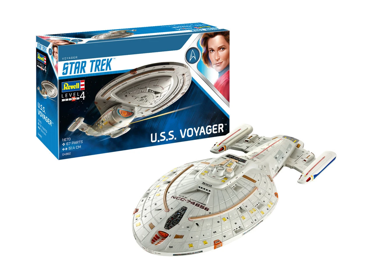 Revell 1/670 USS Voyager NCC-74656 1 Revell 1/670 USS Voyager NCC-74656