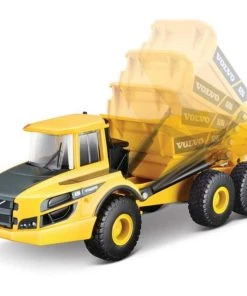 Alternative view of Burago 1/50 Volvo A25g Articulated Hauler Diecast Model