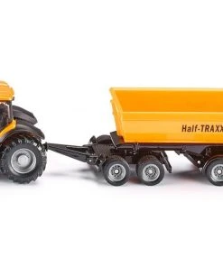 Siku 1/87 Tractor With Dolly And Tipping Trailer