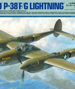 Tamiya 1/48 Lockheed P-38F/G Lightning WW2 Fighter