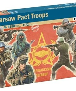 Italeri 1/72 Warsaw Pact Troops Model Figures 48 Pcs