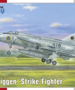Special Hobby 1/72 AJ-37 Viggen Strike Fighter Model Kit