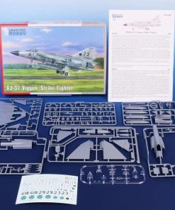 Alternative view of Special Hobby 1/72 AJ-37 Viggen Strike Fighter Model Kit