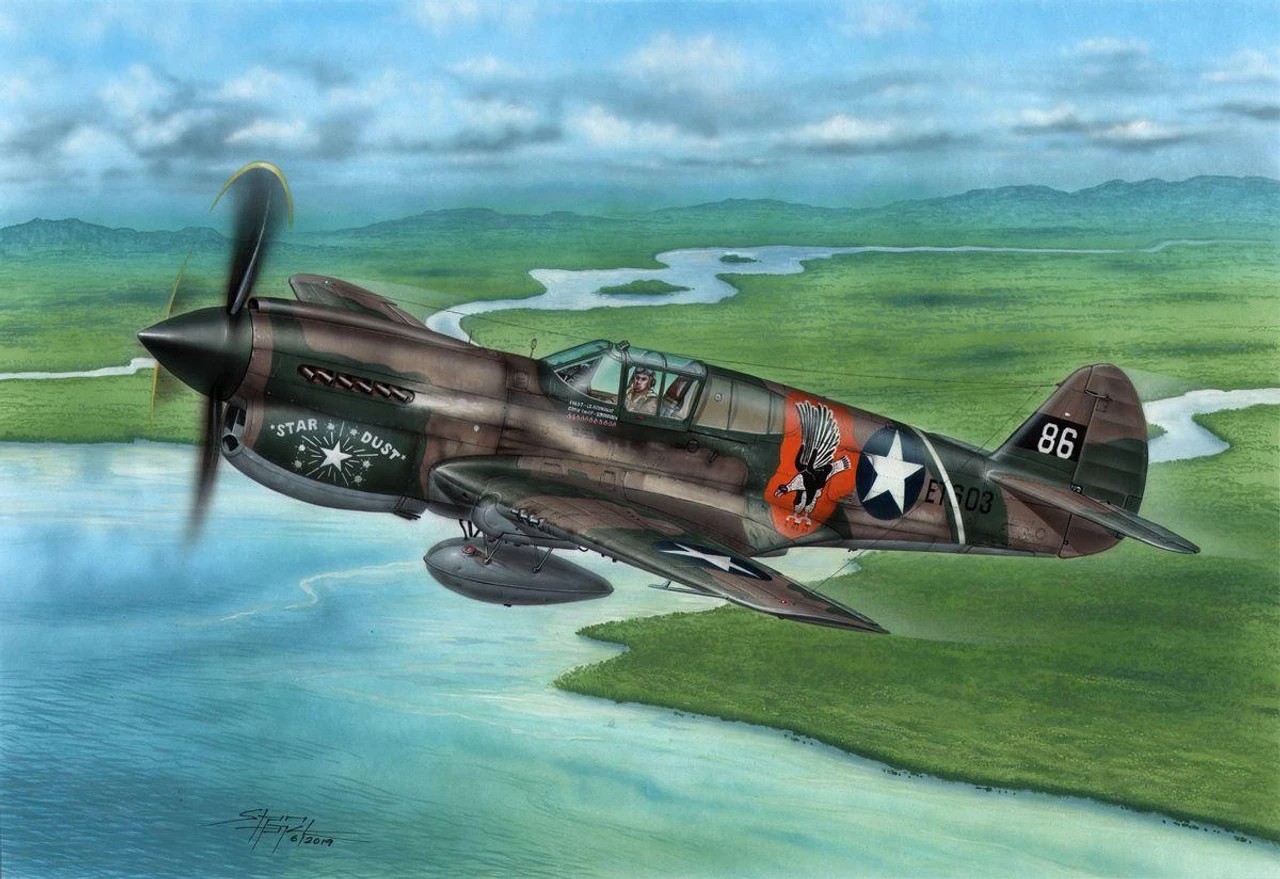 Special Hobby 1/72 Curtiss P-40E Warhawk 'Claws And Teeth' Model Kit 1 Special Hobby 1/72 Curtiss P-40E Warhawk 'Claws And Teeth' Model Kit