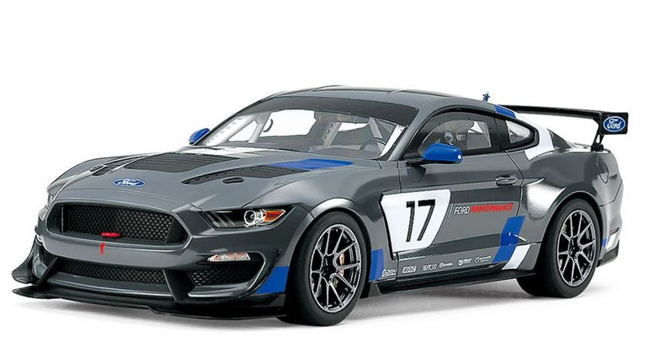 Tamiya 1/24 Ford Mustang GT4 Model Kit 2 Tamiya 1/24 Ford Mustang GT4 Model Kit - Image 2